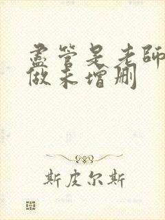 尽管是老师也想做未增删