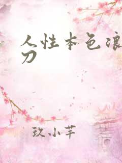 人性本色浪子小刀