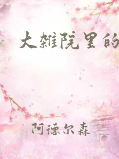 大杂院里的女人