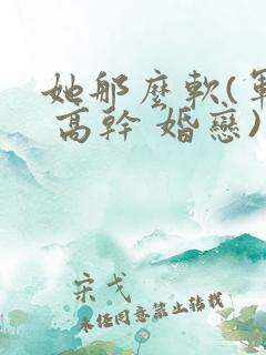 她那么软(军婚 高干 婚恋)完结