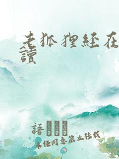 老狐狸经在线阅读