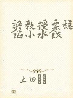 梁教授要稳住肉馅小水饺