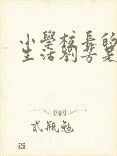 小学校长的幸福生活刘芳是谁