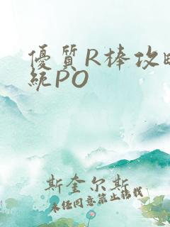 优质R棒攻略系统PO