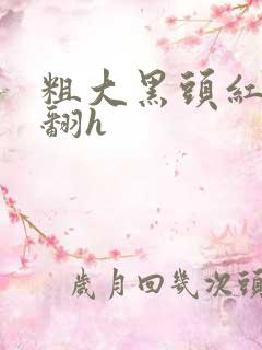 粗大黑头红肿外翻h