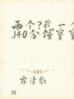 两个?我一个BJ40分钟宝宝