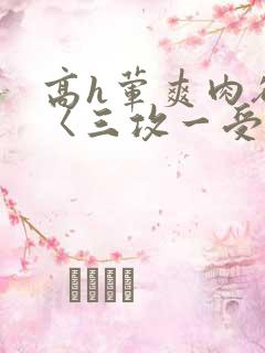 高h荤爽肉欲文〈三攻一受〉视频