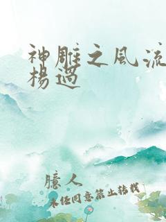 神雕之风流浪子杨过