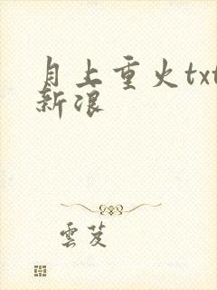 月上重火txt新浪