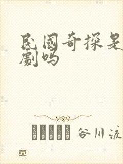 民国奇探是耽改剧吗