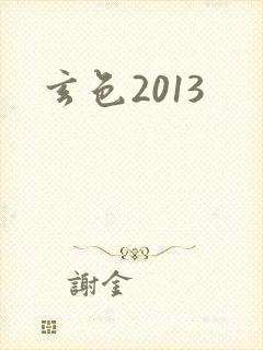 玄色2013