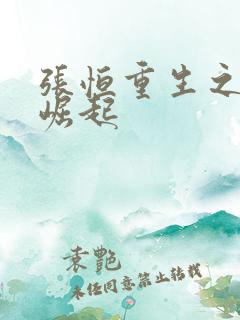 张恒重生之逆天崛起