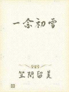 一念初雪