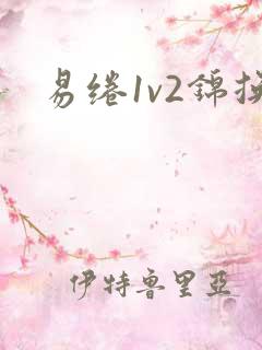 易绻1v2锦换