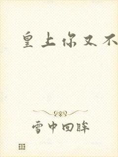 皇上你又不认帐