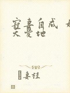 宠妻自成  婚天爱地