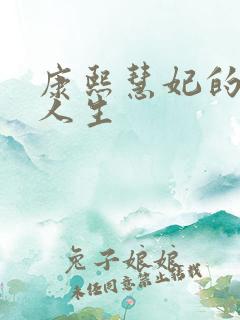 康熙慧妃的躺赢人生