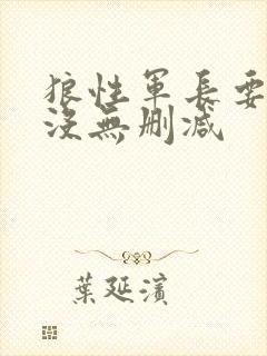 狼性军长要够了没无删减