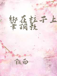 绑在柱子上用毛笔调教