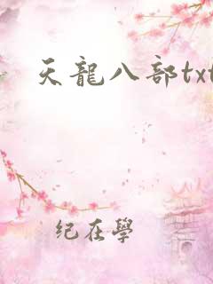 天龙八部txt