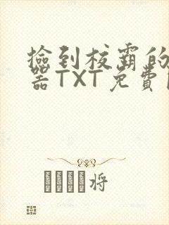 捡到校霸的遥控器TXT免费阅读