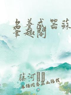 名养成器苏沫沫笔趣阁