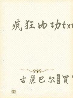 疯狂内功txt