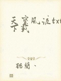 天宝风流txt下载