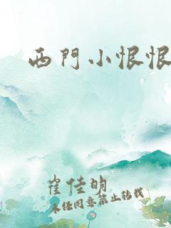 西门小恨恨