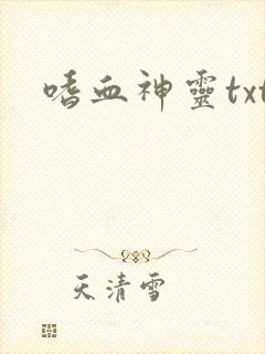 嗜血神灵txt