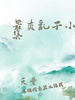 最爽乱子小说合集