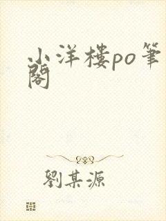 小洋楼po笔趣阁