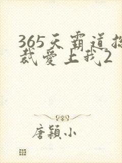 365天霸道总裁爱上我2