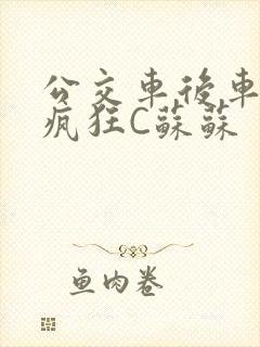 公交车后车座的疯狂C苏苏