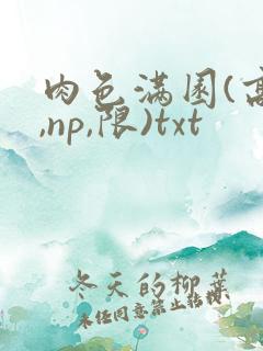 肉色满园(高h,np,限)txt