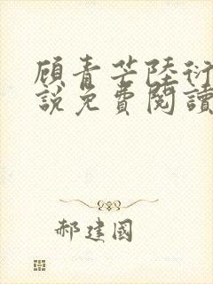 顾青芒陆衍牧小说免费阅读