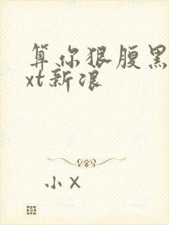 算你狠腹黑男txt新浪