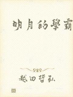 明月的学霸男友