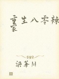 重生八零辣妻当家