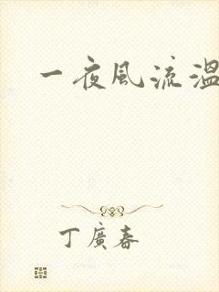 一夜风流温暮生