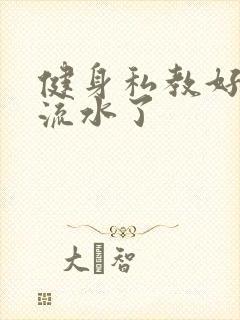 健身私教好大我流水了