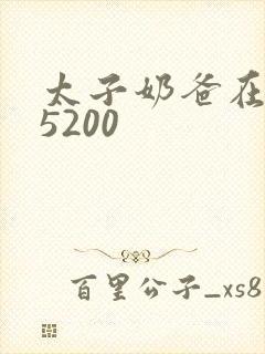 太子奶爸在花都5200