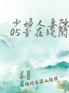 少妇人妻陈艳105章在线阅读