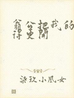 翁公把我的腿分得更开