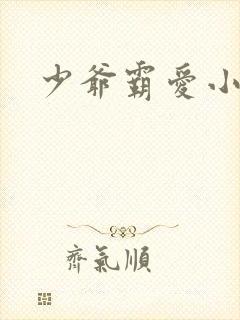 少爷霸爱小丫头