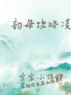 韵母攻略凌小东