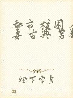 都市 校园 人妻 古典 另类