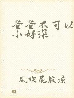 爸爸不可以我还小好深