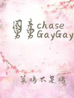 国产chase男男GayGay
