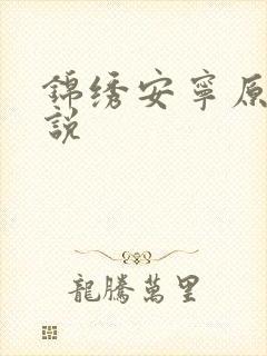 锦绣安宁原著小说